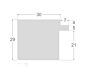 650-042 Design Fotolijst – Hotel Chique - Zwart Brons