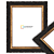 900-143 Ornament Fotolijst – Donkerbruin - Gouden Sponning