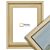 500-021 Baklijst 3D Wood - Light Oak - 4,3 cm diep
