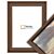 650-004 Baklijst Nature -  Warm Walnut