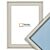 500-054 Baklijst Wood - Grey Noble - 3,2cm diep