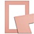 WT4772 Passe-partout - Roze met witte kern