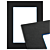 86413 Passe-partout - Zwart met blauwe kern