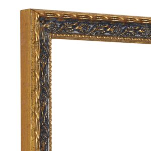 550-050 Barok Fotolijst - Goud met Blauw