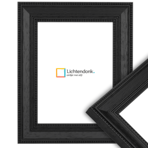 026-354-002 Fotolijst Landelijke Stijl - Zwart