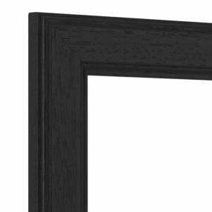 550-011 Fotolijst - Landelijke Stijl - Zwart met zichtbare houtnerf, 50x60cm