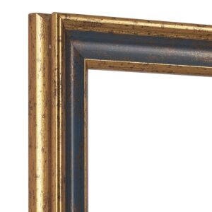 900-031 Klassieke Fotolijst – Blauw Goud