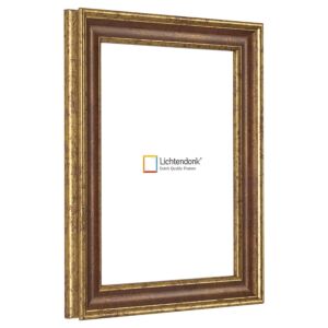 Klassieke Fotolijst – Oranje Goud, 30x30cm