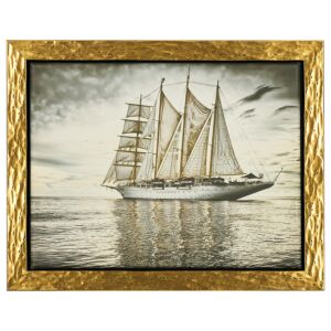 650-061 Baklijst Magna 3D - Goud - 4,3cm diep, 24x30cm