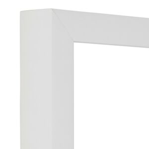 900-162 Fotolijst - Mat Wit - Zonder houtnerf - 3,5 cm hoog profiel , 50x75cm