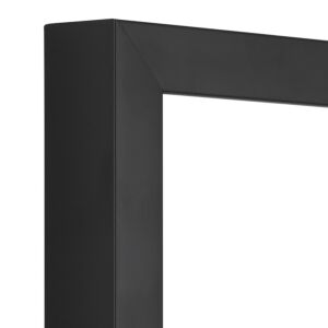 900-160 Fotolijst - Mat Zwart - Zonder houtnerf - 3,5 cm hoog profiel , 57x86,5cm