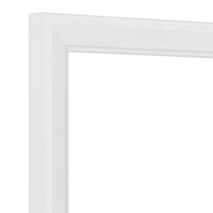 550-013 Fotolijst - Landelijke Stijl - Wit met zichtbare houtnerf, 14,8x21cm(a5)
