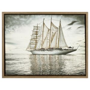500-050 Baklijst Wood - Hazelnut - 3,2cm diep