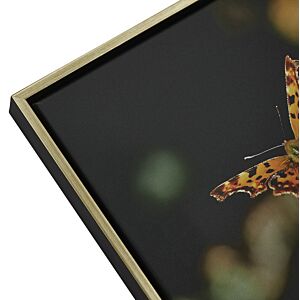 500-003 Baklijst Spazzo Bronzo - Canvaslijst - Geborsteld Brons met Goud, 70x70cm