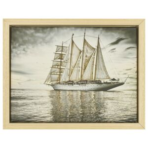 23-118 Baklijst Donatella Ampio - Naturel - 2cm brede lijstrand