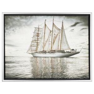 600-024 Baklijst Lucca - Halfrond Profiel - Zwart met  zilver, 24x30cm