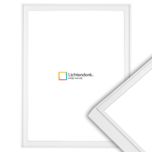 25040-0210 Fotolijst - Wit - 4 cm hoog profiel
