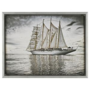 900-101 Baklijst Alto - Bladzilver - 4 cm diep profiel