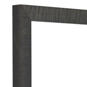 Fotolijst - Zwart - Schuin profiel met houtnerf structuur, 20x20cm