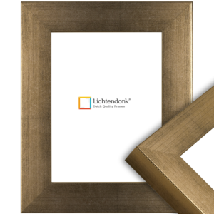 600-073 Stijlvolle Bronzen Fotolijst - 4 cm breed, 50x75cm