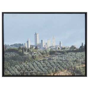 550-075 Baklijst 3D Puccini - Matzwart - Smal en Diep profiel , 24x30cm