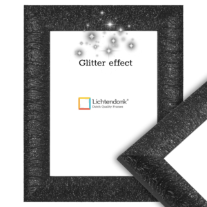 900-041 Fotolijst – Glitter Zwart