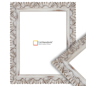 900-145 Ornament Fotolijst – Antiek Wit