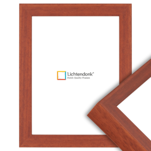 900-171 Fotolijst - Kersenrood - 3,5 cm hoog profiel , 57x86,5cm