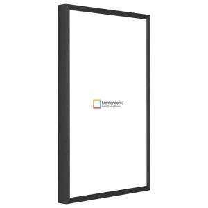 125-022 Aluminium Wissellijst - Geborsteld Mat Zwart - Sion