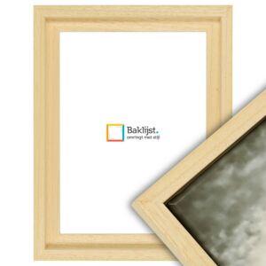 23-118 Baklijst Donatella Ampio - Naturel - 2cm brede lijstrand