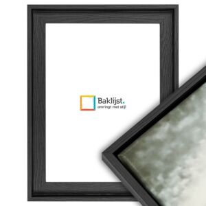 500-051 Baklijst Wood - Black Oak - 3,2cm diep