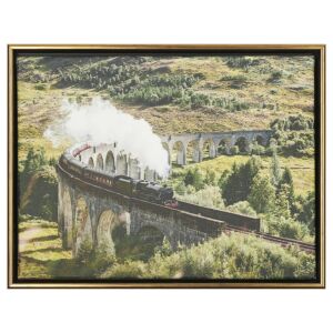 600-026 Baklijst Siena - Halfrond Profiel - Zwart met Goud, 24x30cm