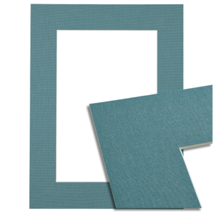7533 Passe-partout - Blauw linnen