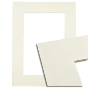 W1003_MV3310 Passe-partout - Creme met witte kern