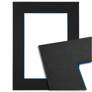 86413 Passe-partout - Zwart met blauwe kern