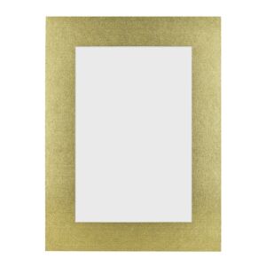 9349 Passe-partout - Metalic goud met witte kern