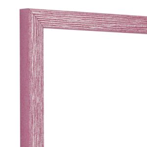 20-55 Fotolijst - Roze - Glitterprofiel met groefjes, 10x15cm