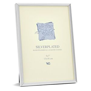 Silverplated Fotolijst - Florence - Ribbel