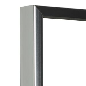 048-233 Salerno wissellijst - chrome antraciet, 50x70cm
