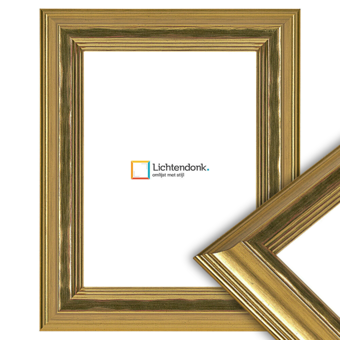 1284-403 Fotolijst - Modern Barok - Gepolijst Goud