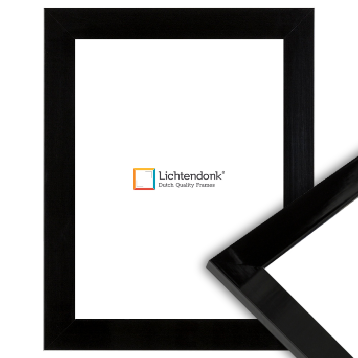 50-11 Fotolijst hoogglans zwart