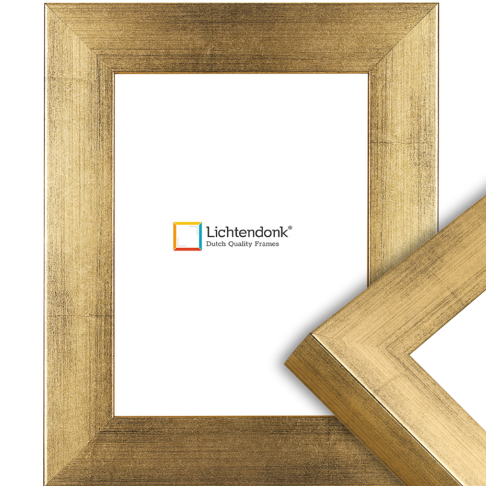 600-071 Stijlvolle Gouden Fotolijst – 4 cm breed
