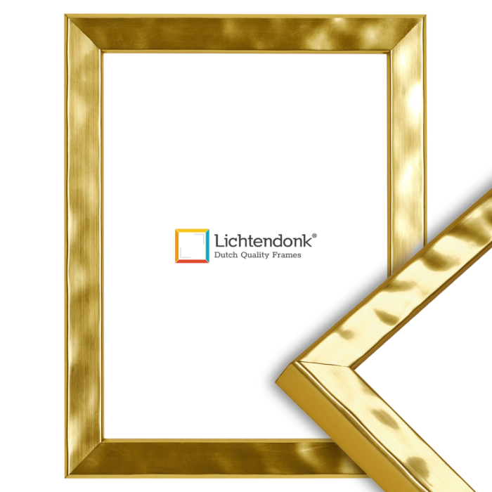 750-011 Fotolijst - Glossy Gold - Golvend profiel