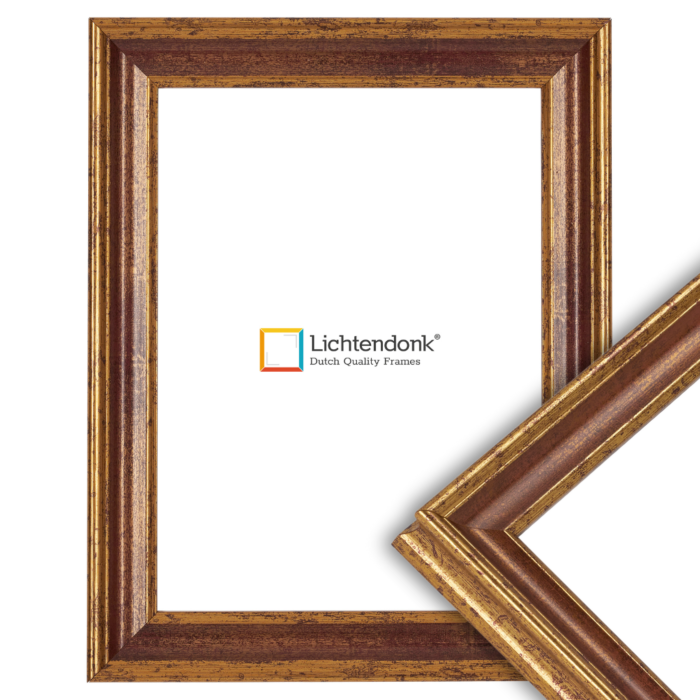 900-035 Klassieke Fotolijst – Rood Goud