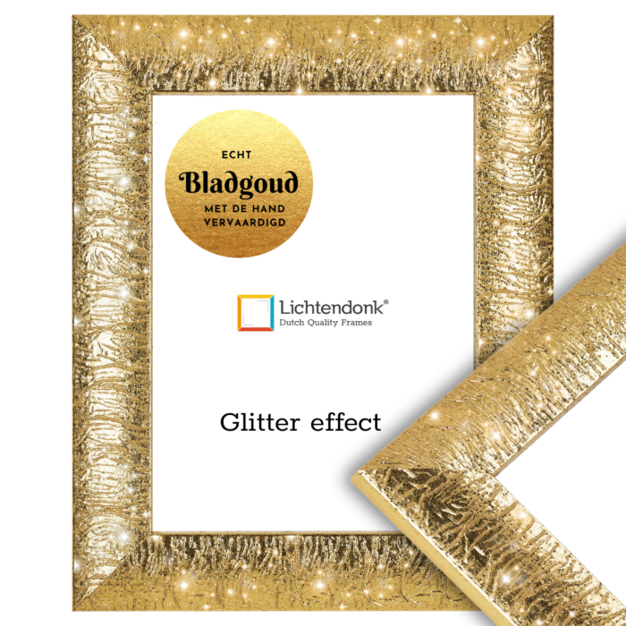900-042 Fotolijst – Glitter Gold Leaf