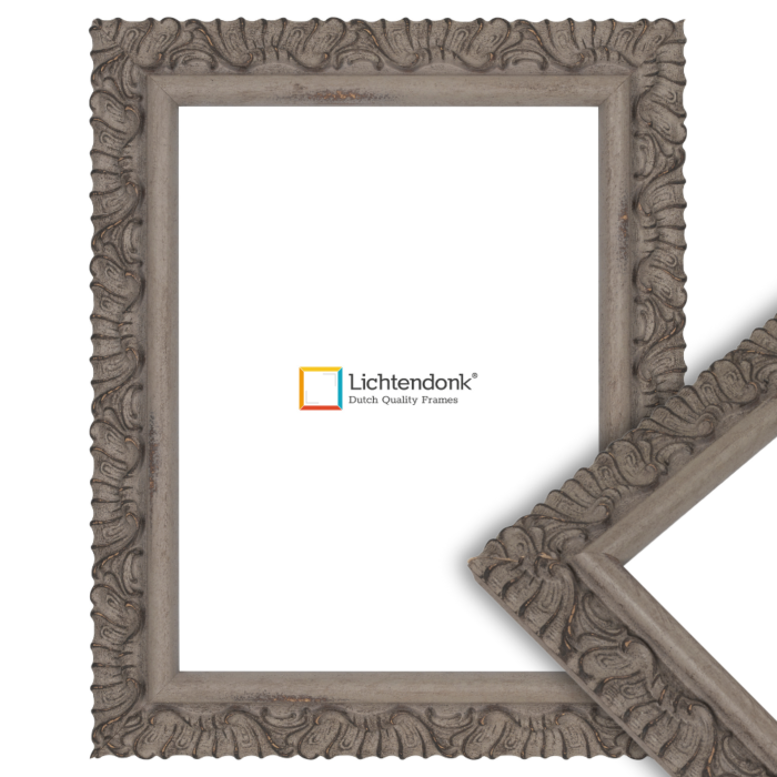 900-146 Ornament Fotolijst – Grijs - Verweerd