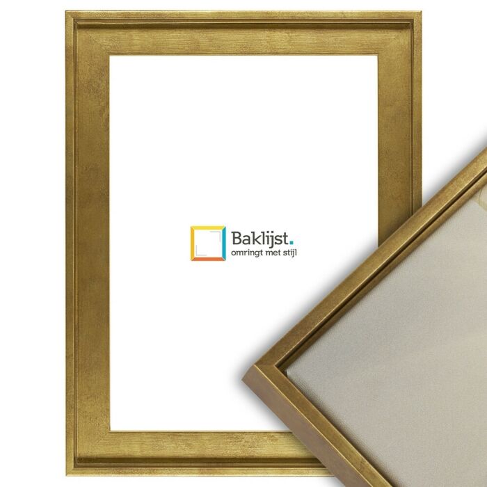 500-016 Baklijst Valencia - Industrieel goud
