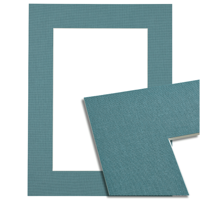 7533 Passe-partout - Blauw linnen