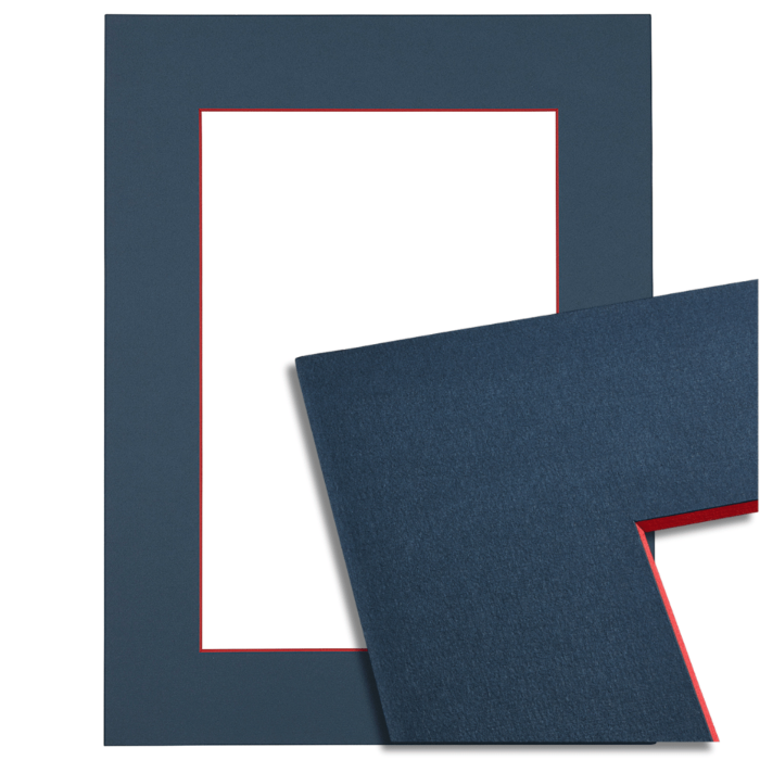 96784 Passe-partout - Blauw met rode kern
