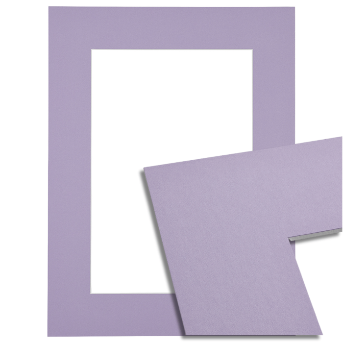 WT4467 Passe-partout - Lavendel paars met witte kern